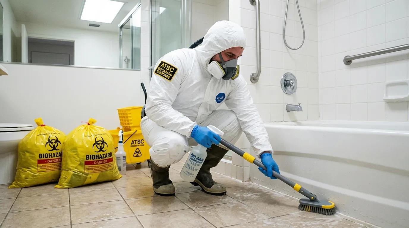 Decontamination equipment deployed for Blood Cleanup in Geneva